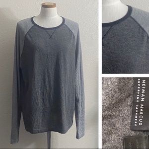 Neiman Marcus superfine cashmere sweater top